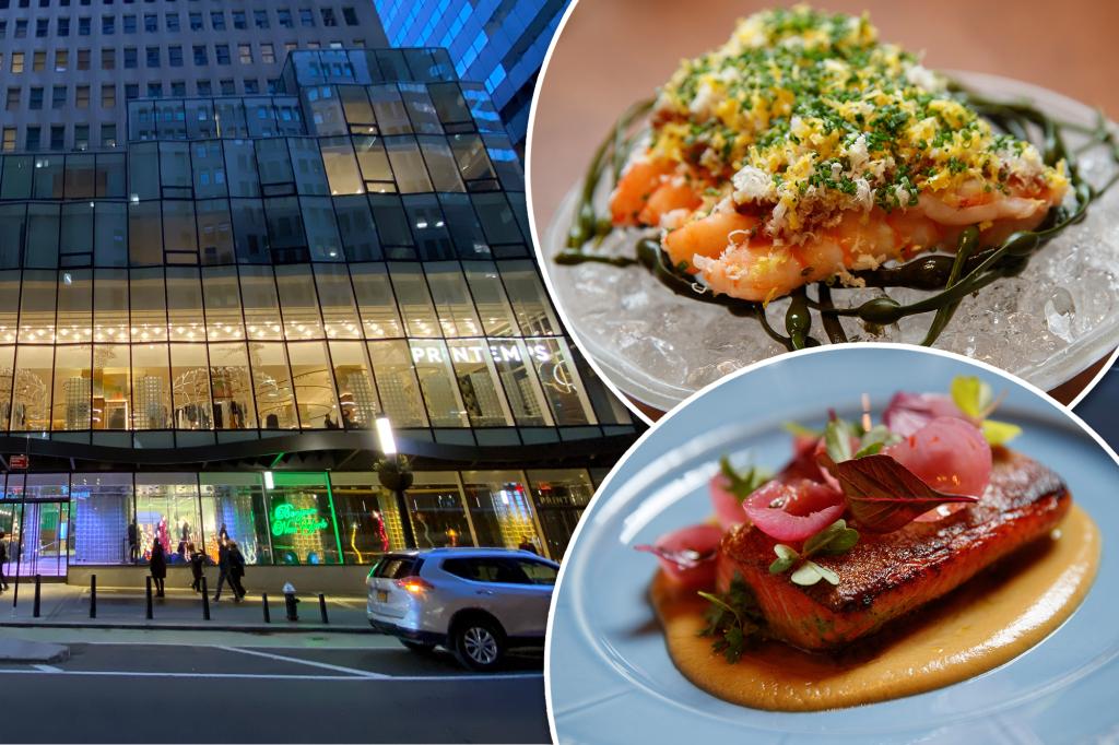 French Department Printemps brings exciting food to Wall Street