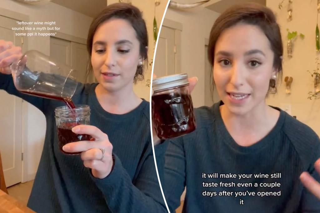 Viral hack for storing the remaining wine: 'I swear for this'