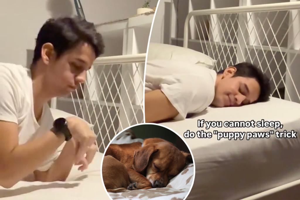 My fraud 'Puppy paws' functions like a charm when I can't sleep