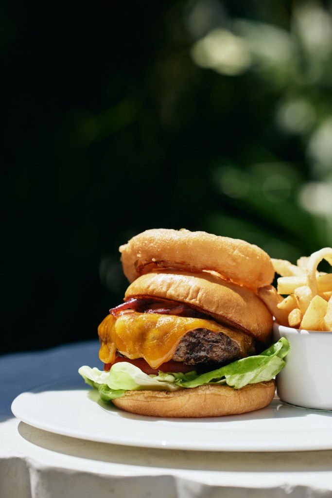 Food and cosmopolitan -style drinks from Swifty at Hedges Inn East Hampton by Robert Caravaggi, photographs from Glen Alsop.
