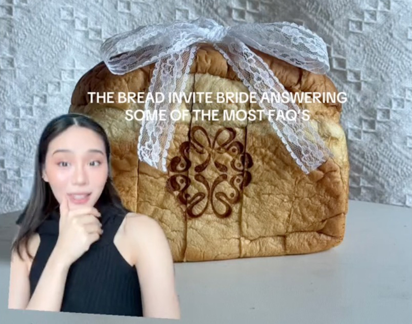 PARTING BAKE BREAKING BY DANIEL BAKERY IN MANILA like wedding invitations, design by Bridal Brandbook