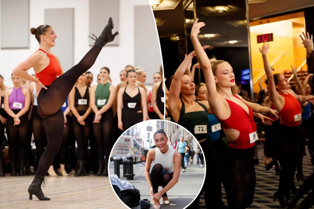Within Rocket's Auditions while Radio City's kickline celebrates 100 years