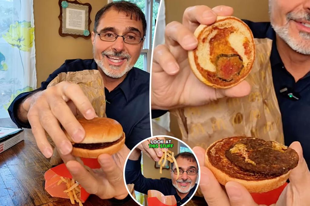 Doctor reveals how McDonald's Lauris and Fries look after two months