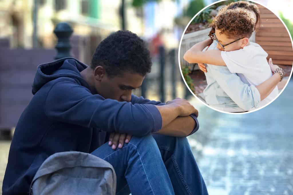 Young boys are experiencing 'touches hunger'