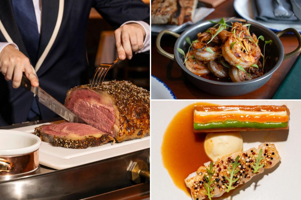 Look at what's in the menu in 3 of the newest NYC's hottest restaurants